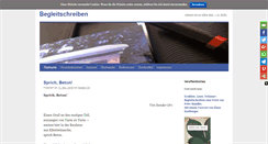 Desktop Screenshot of begleitschreiben.net